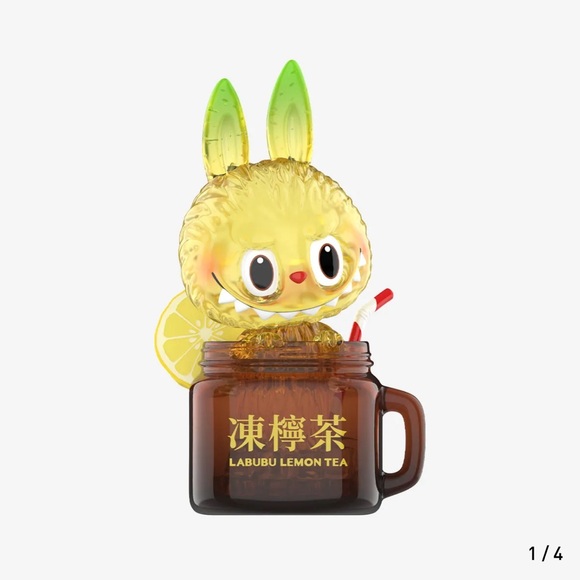 Labubu Lemon Tea Figure - Picture 1 of 6